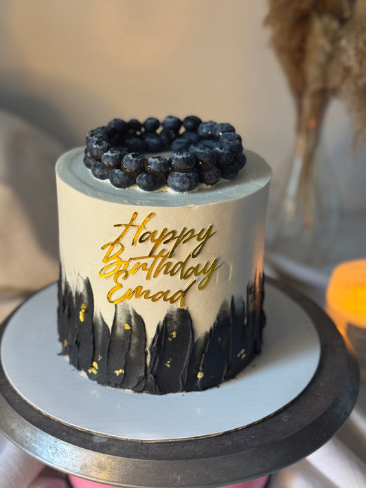 Blueb Crown Cake