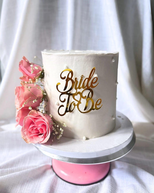 Pink Rose Cake