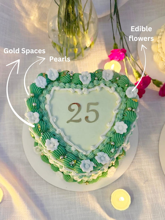 Celebration Heart Cake