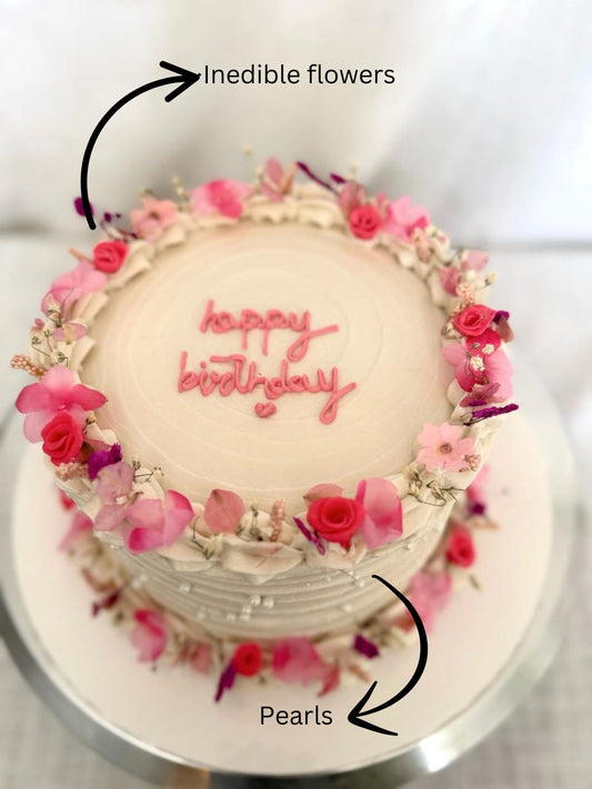 Floral Vintage Cake