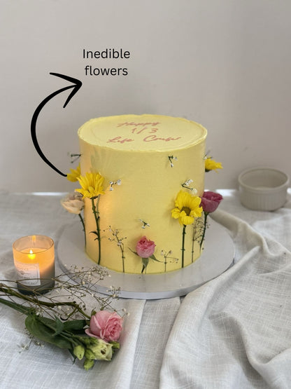 Sunshine Floral Cake