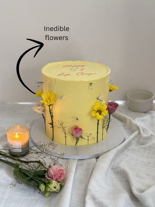 Sunshine Floral Cake